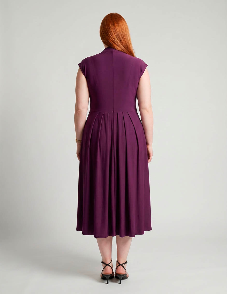 Vestido midi business casual para mujer 2