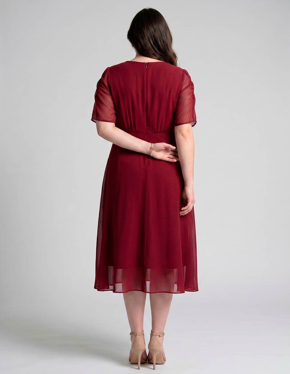 Vestido midi cocktail para mujer 2
