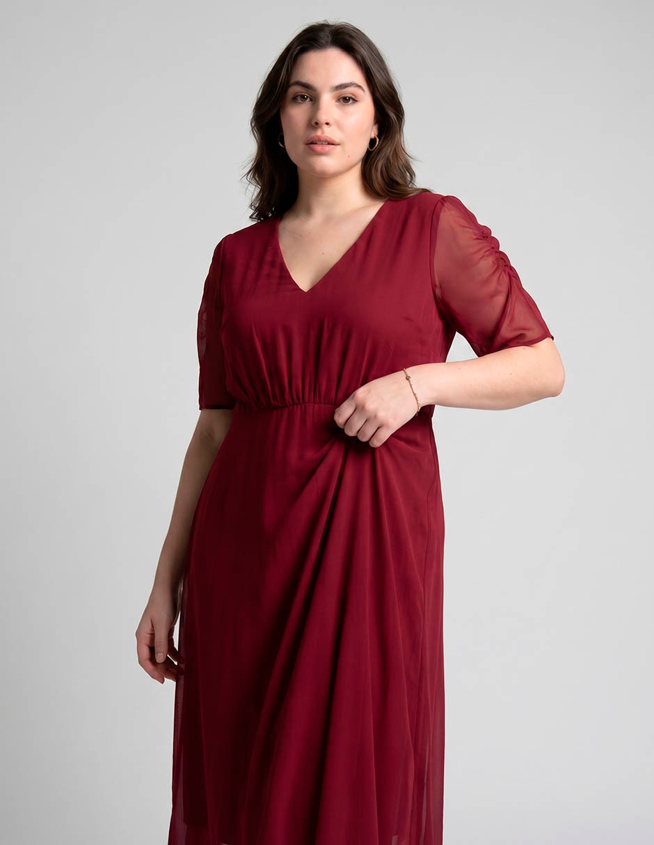 Vestido midi cocktail para mujer 3