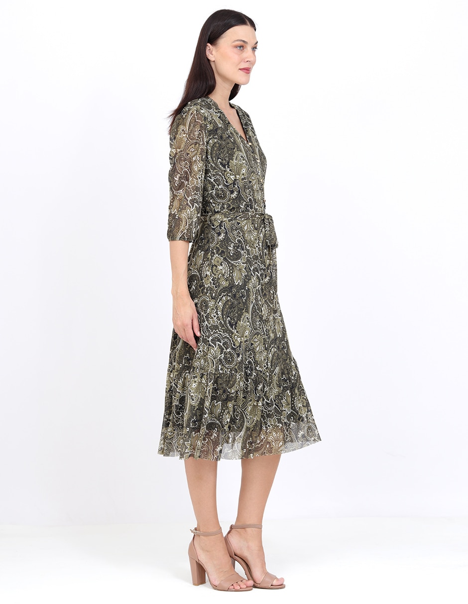 Vestido midi casual para mujer 5