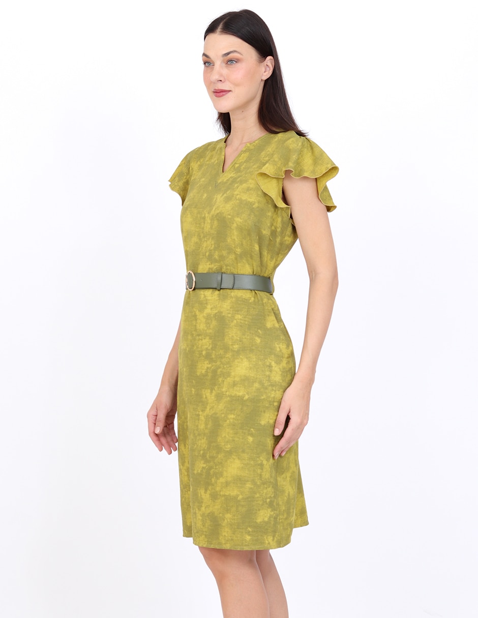 Vestido a la rodilla casual para mujer 2