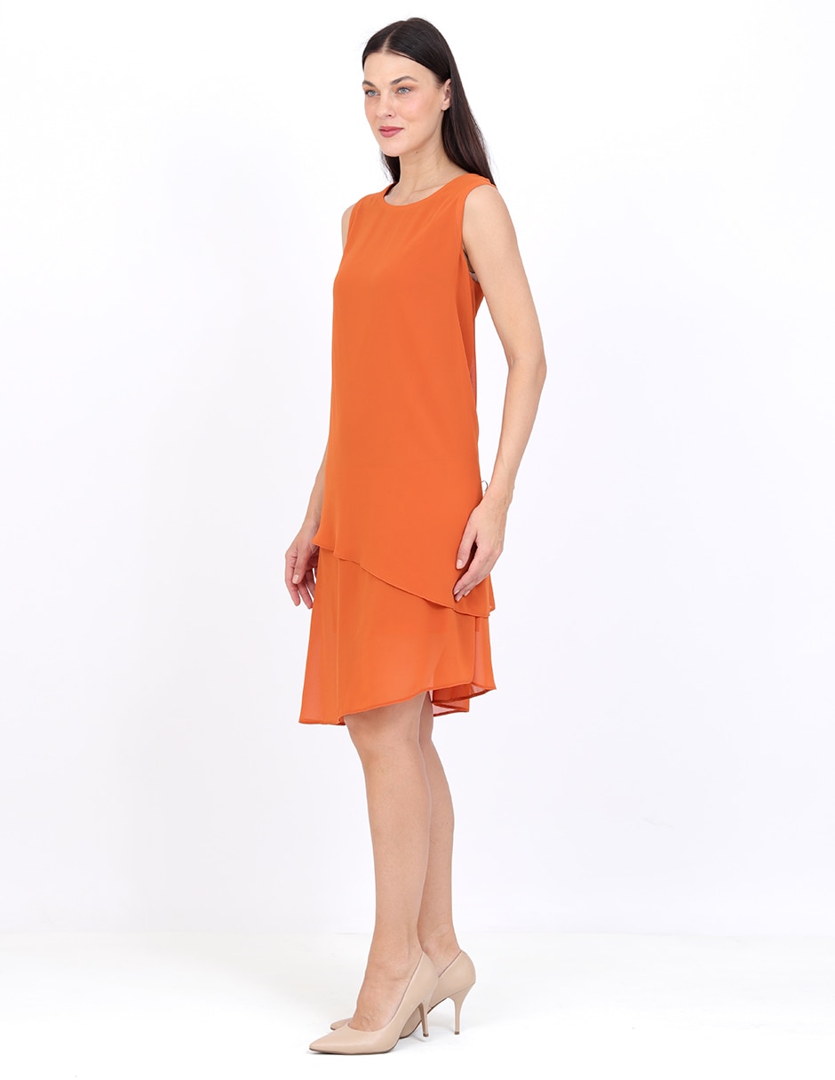 Vestido a la rodilla formal para mujer 2
