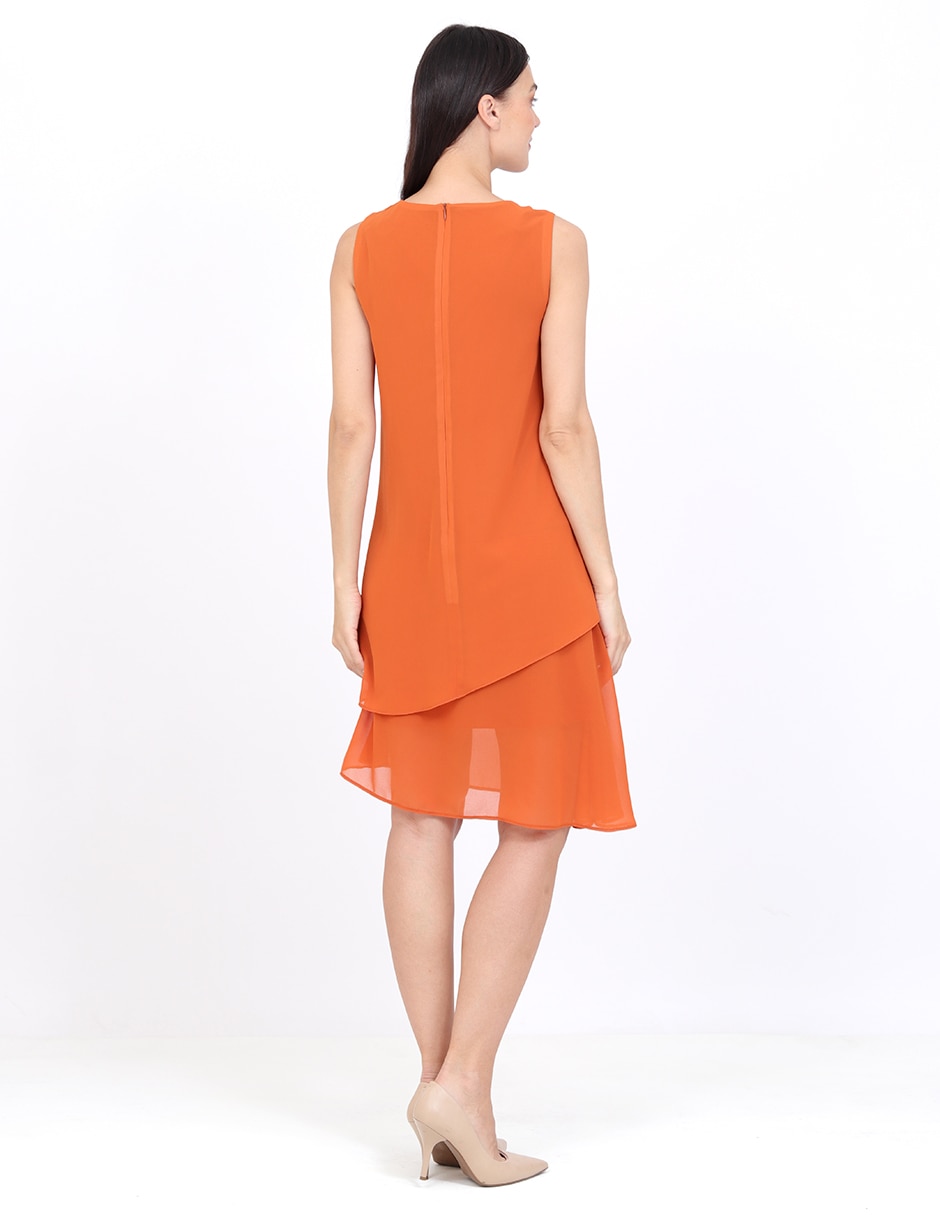 Vestido a la rodilla formal para mujer 5