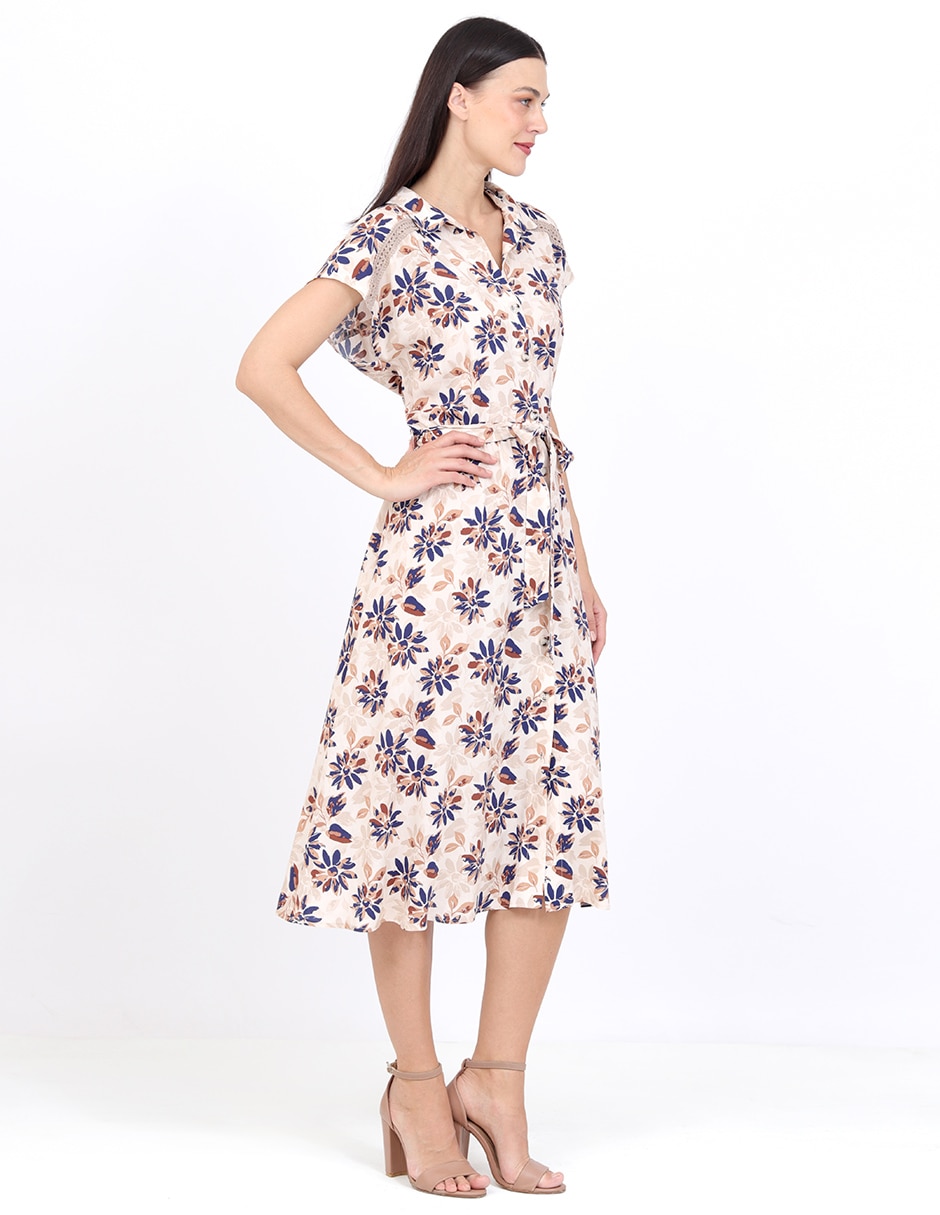 Vestido midi casual para mujer 3