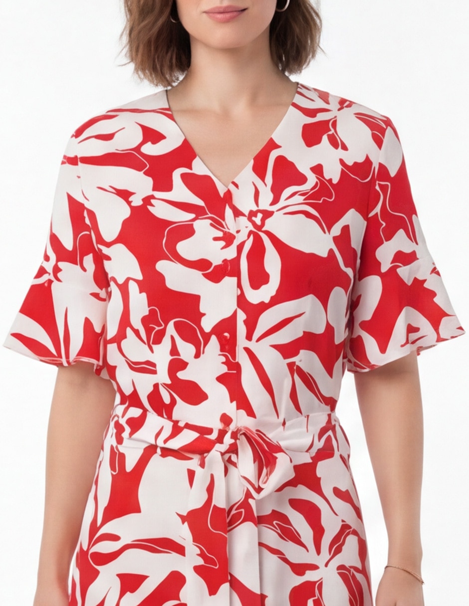 Vestido midi casual Rimini para mujer