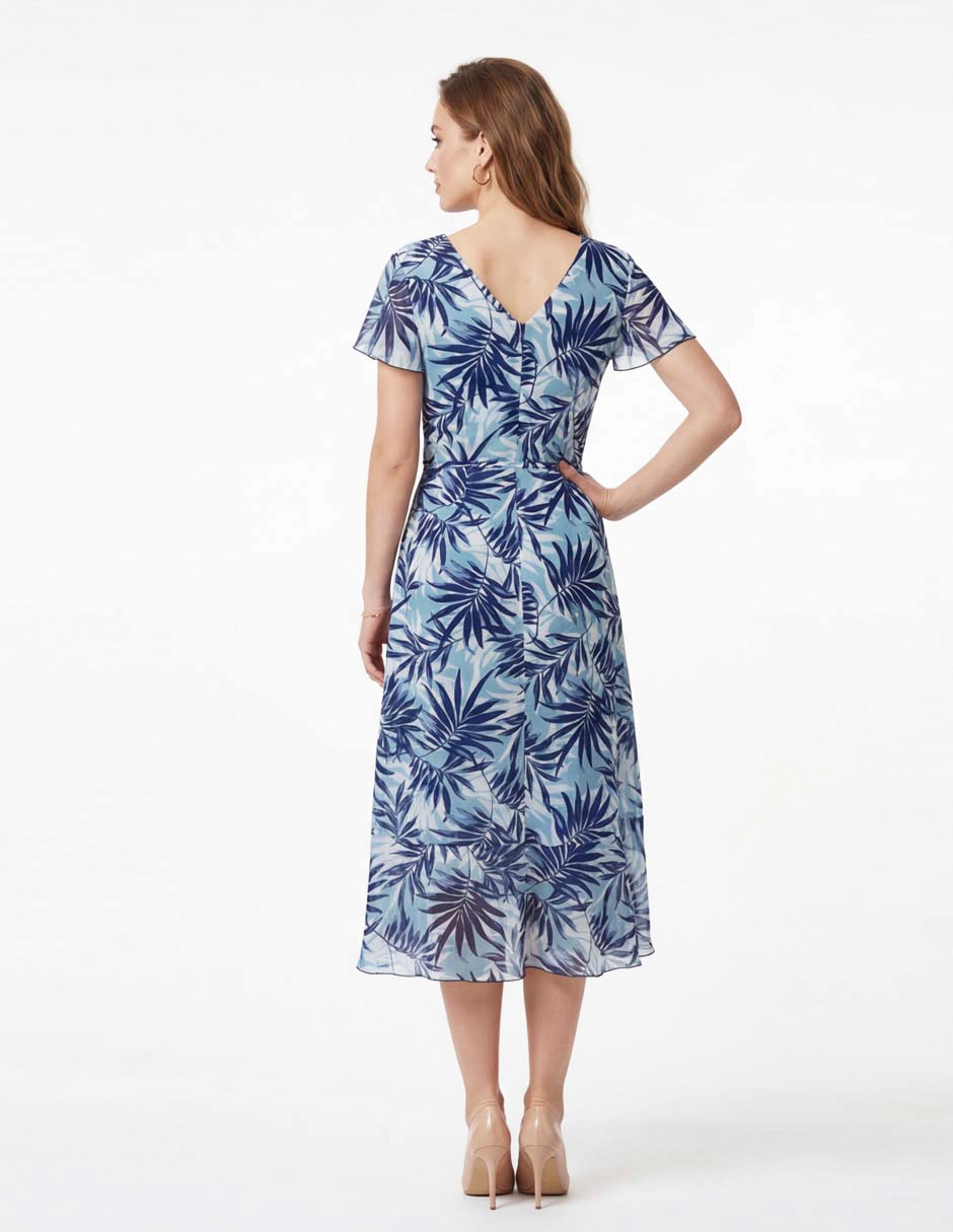 Vestido midi casual Rimini para mujer