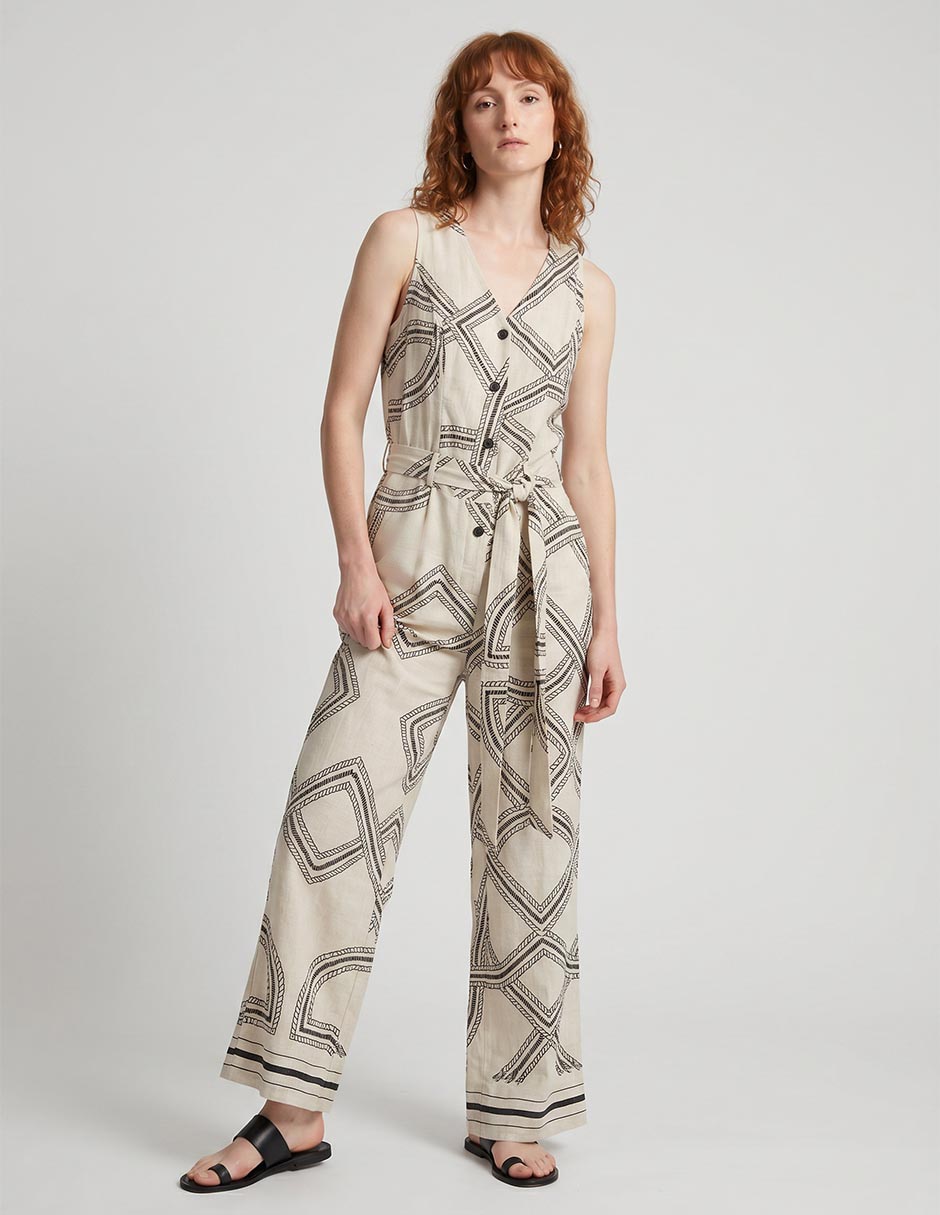 Jumpsuit de lino para mujer