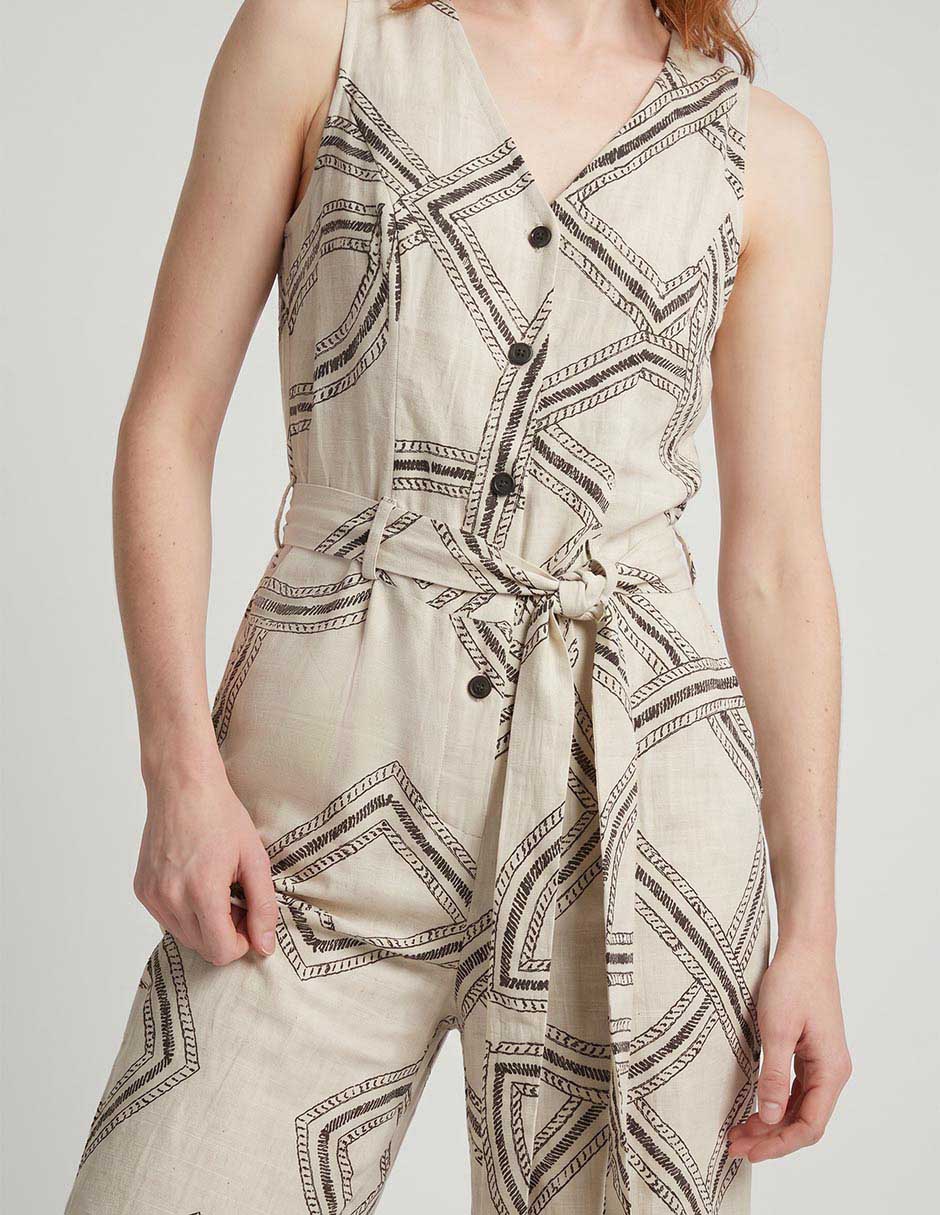 Jumpsuit de lino para mujer 3