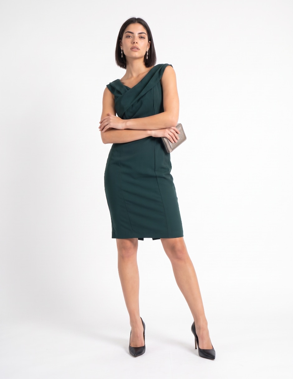 Vetsido midi casual Calvin klein para mujer 4