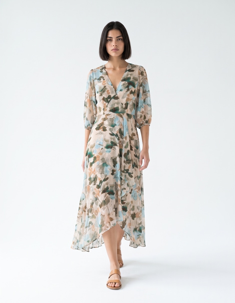 Vetsido midi casual Calvin klein para mujer Vetsido midi casual Calvin klein para mujer