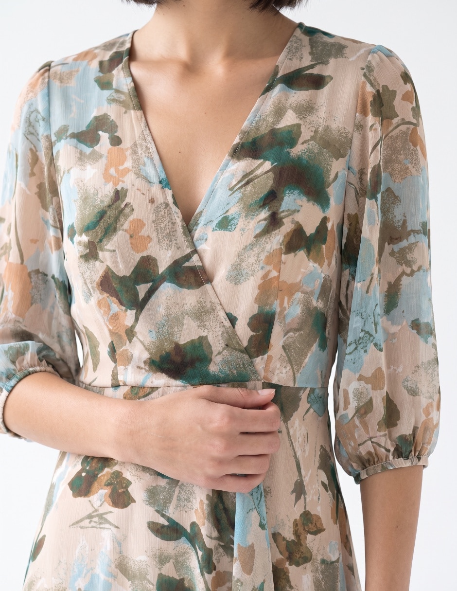 Vetsido midi casual Calvin klein para mujer 3