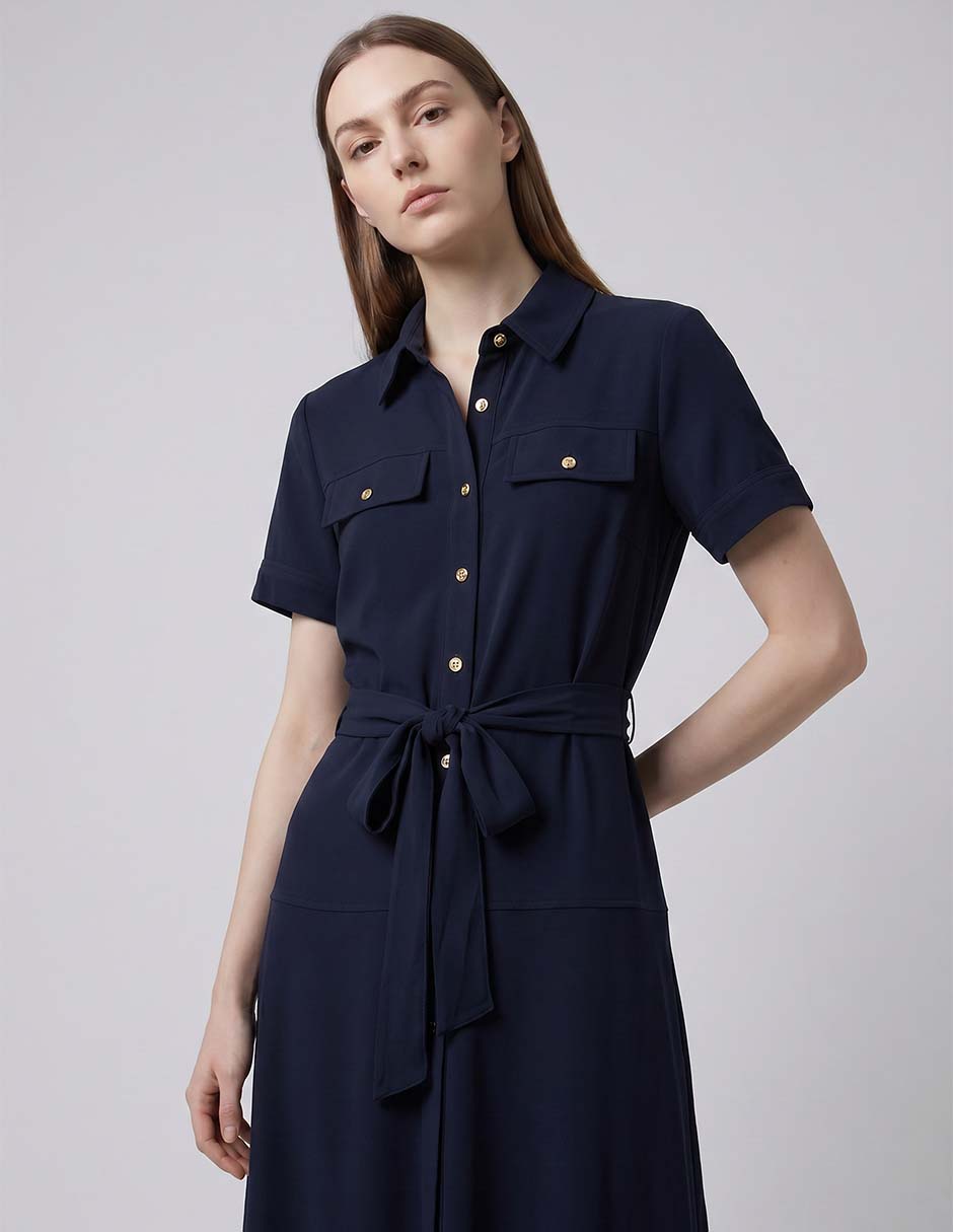 Vestido midi casual Hilfiger para mujer 3
