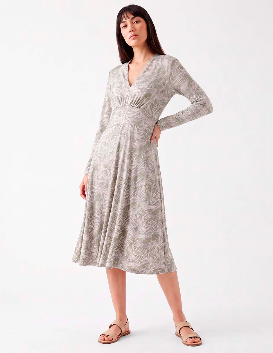Vestido midi casual para mujer 3