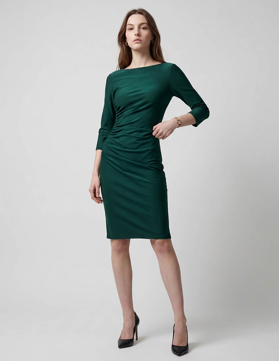 Vestido 3/4 casual para mujer