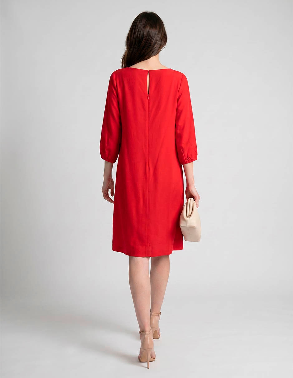 Vestido a la rodilla casual para mujer 2