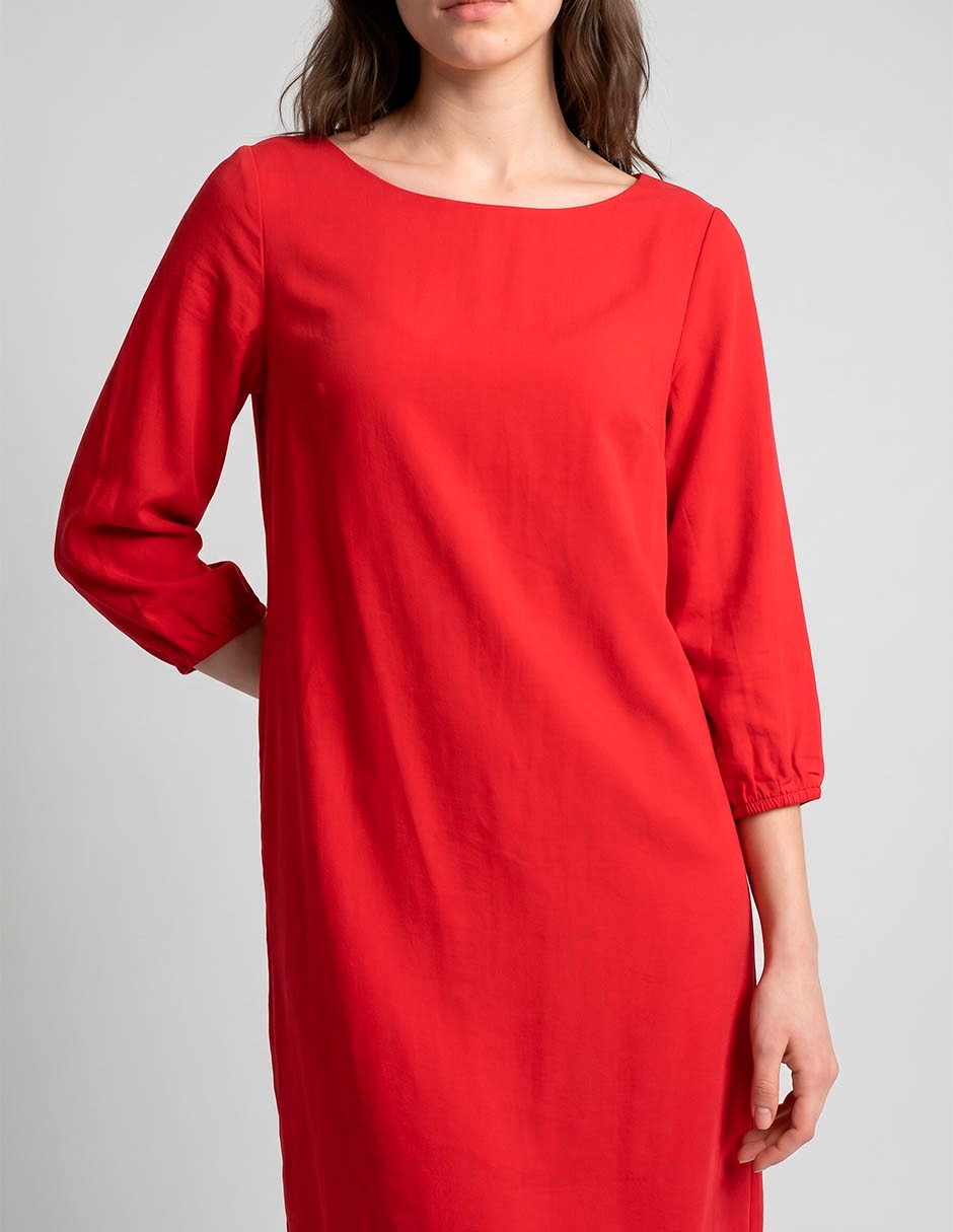 Vestido a la rodilla casual para mujer 3