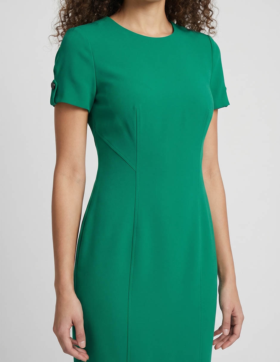 Vestido A La Rodilla Formal Calvin Klein Para Mujer