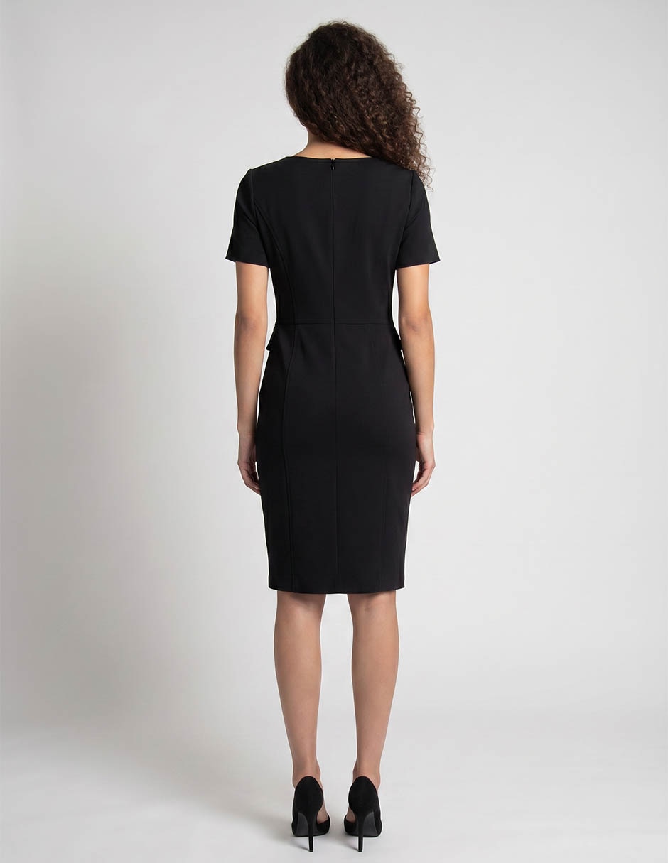 Vestido A La Rodilla Formal Calvin Klein Para Mujer