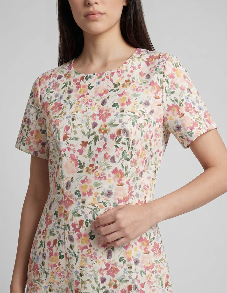 Vestido 3/4 casual para mujer 3