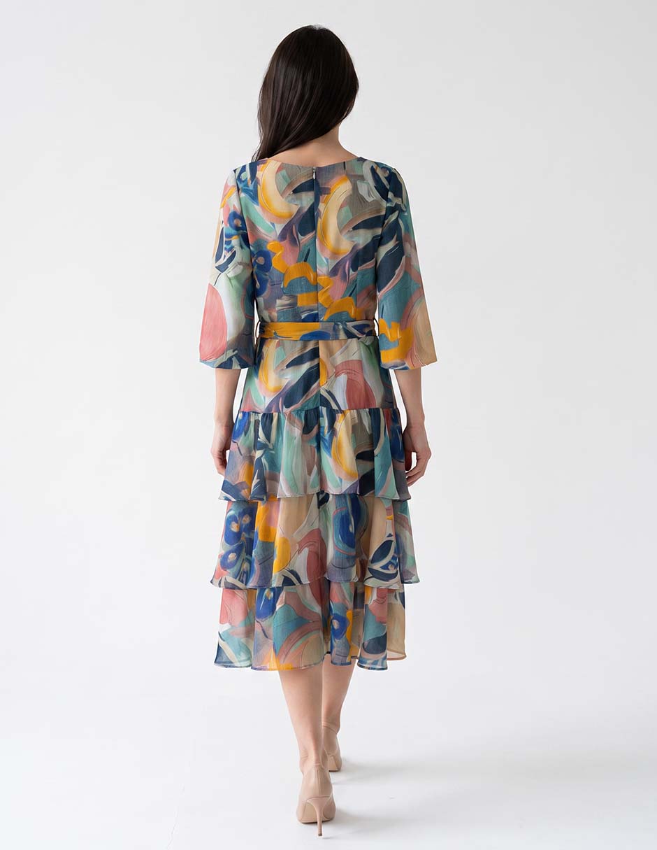 Vestido midi casual para mujer 2