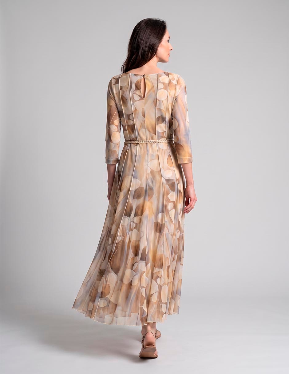 Vestido largo casual karen oliver para mujer 4