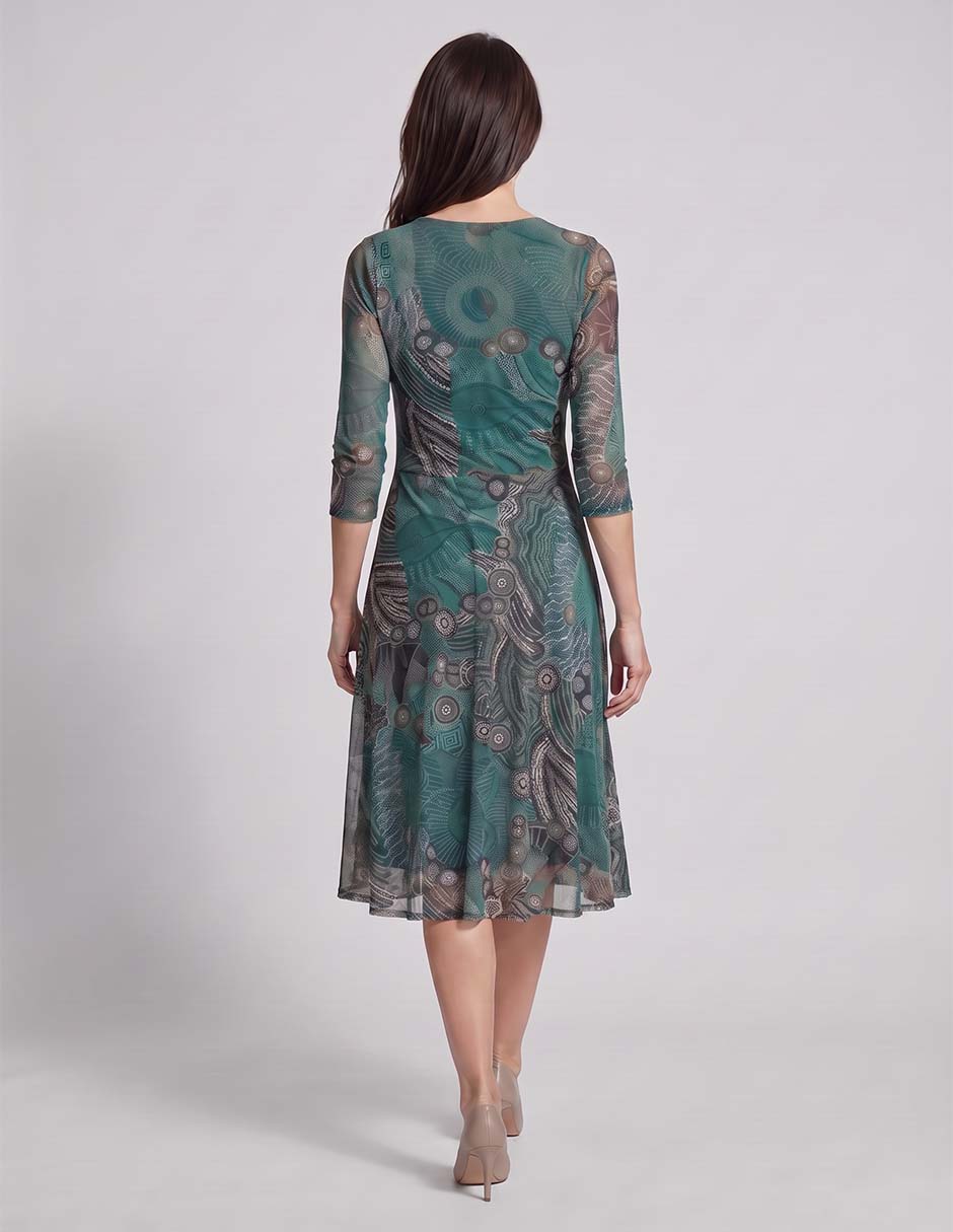 Vestido midi casual para mujer 2