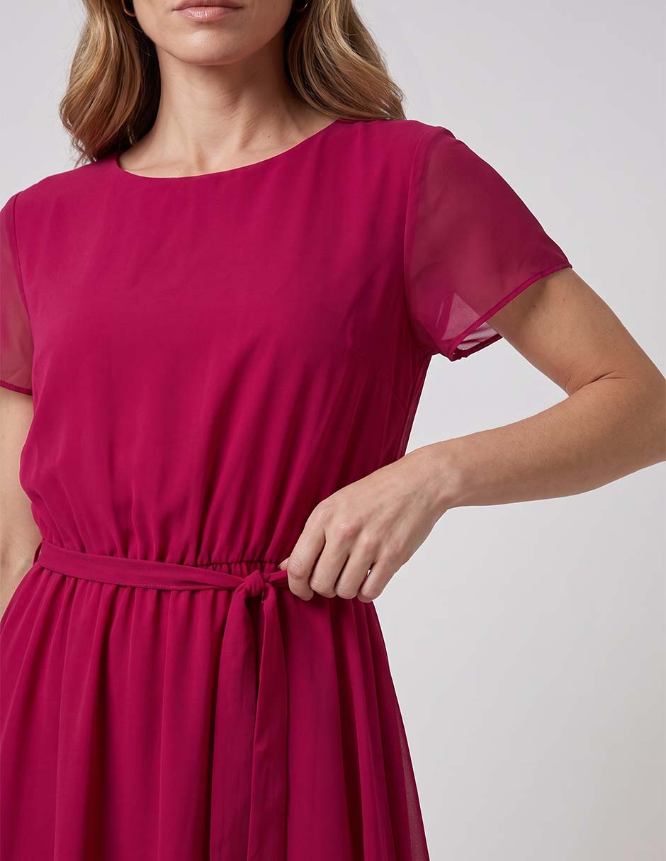 Vestido a la rodilla casual para mujer 3
