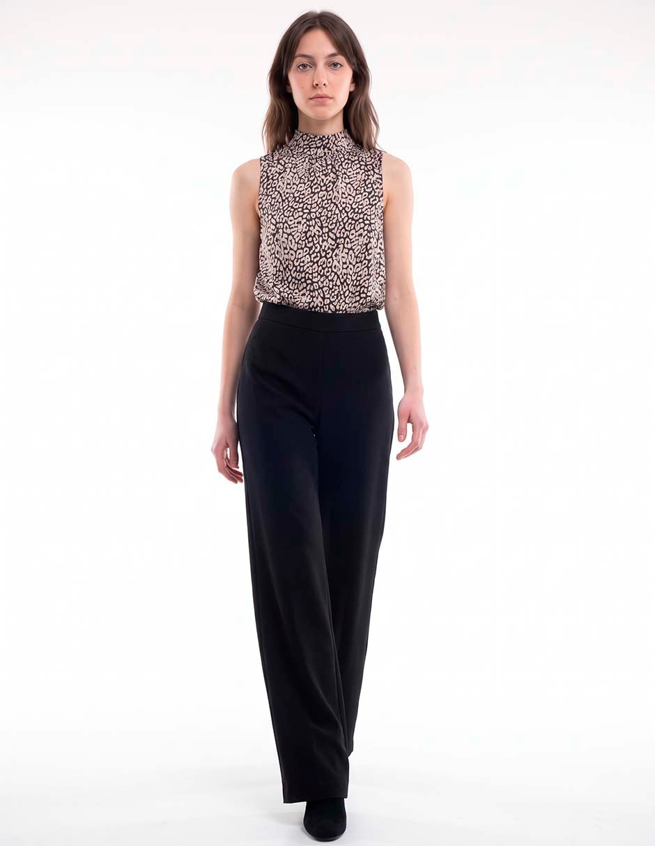 Jumpsuit estampado animal print para mujer
