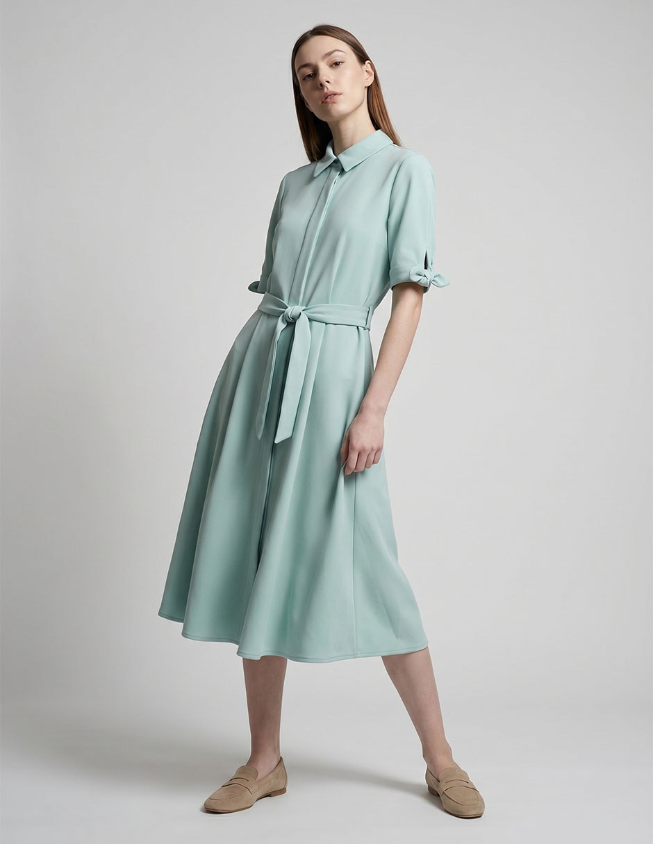Vestido midi casual para mujer