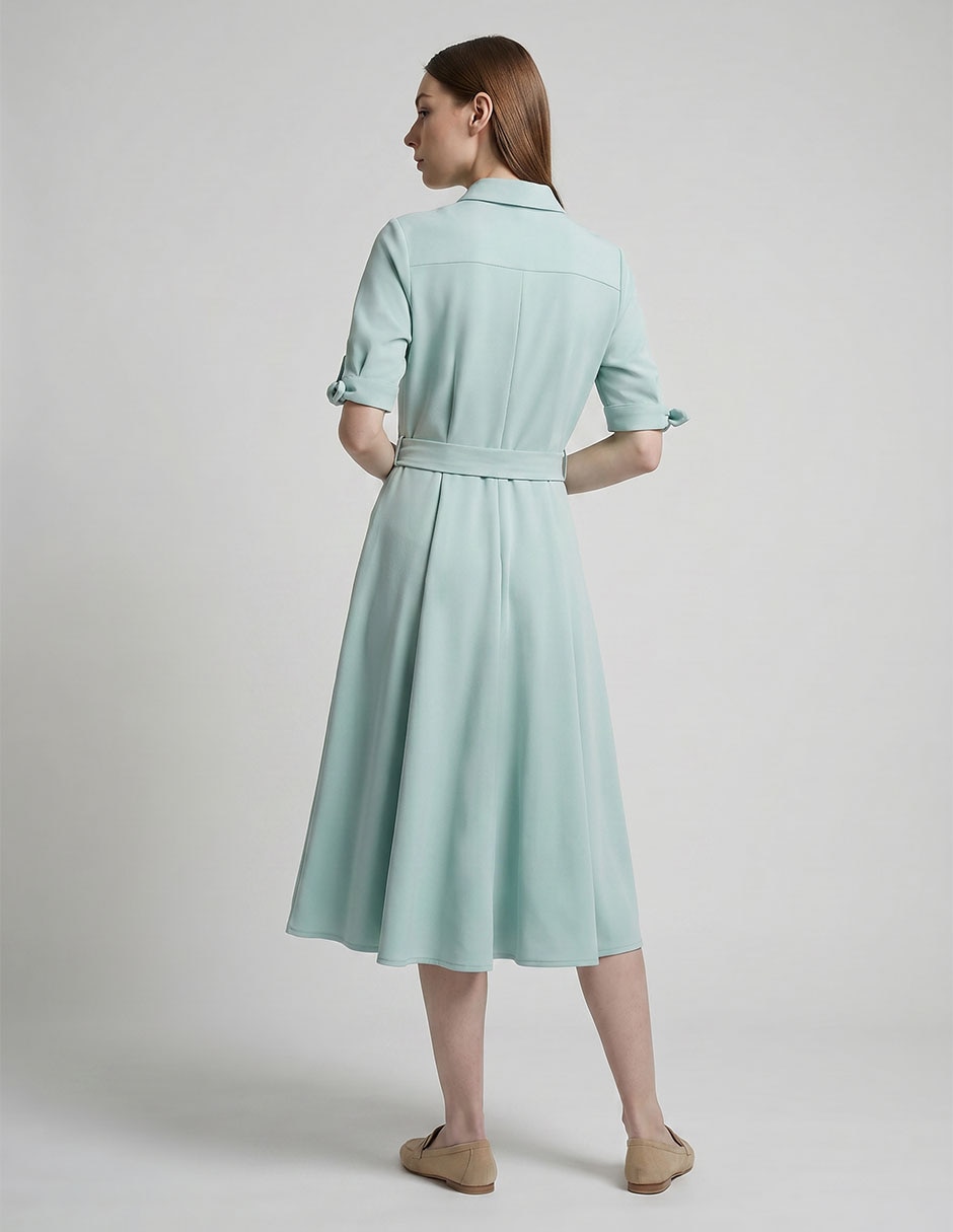 Vestido midi casual para mujer 2