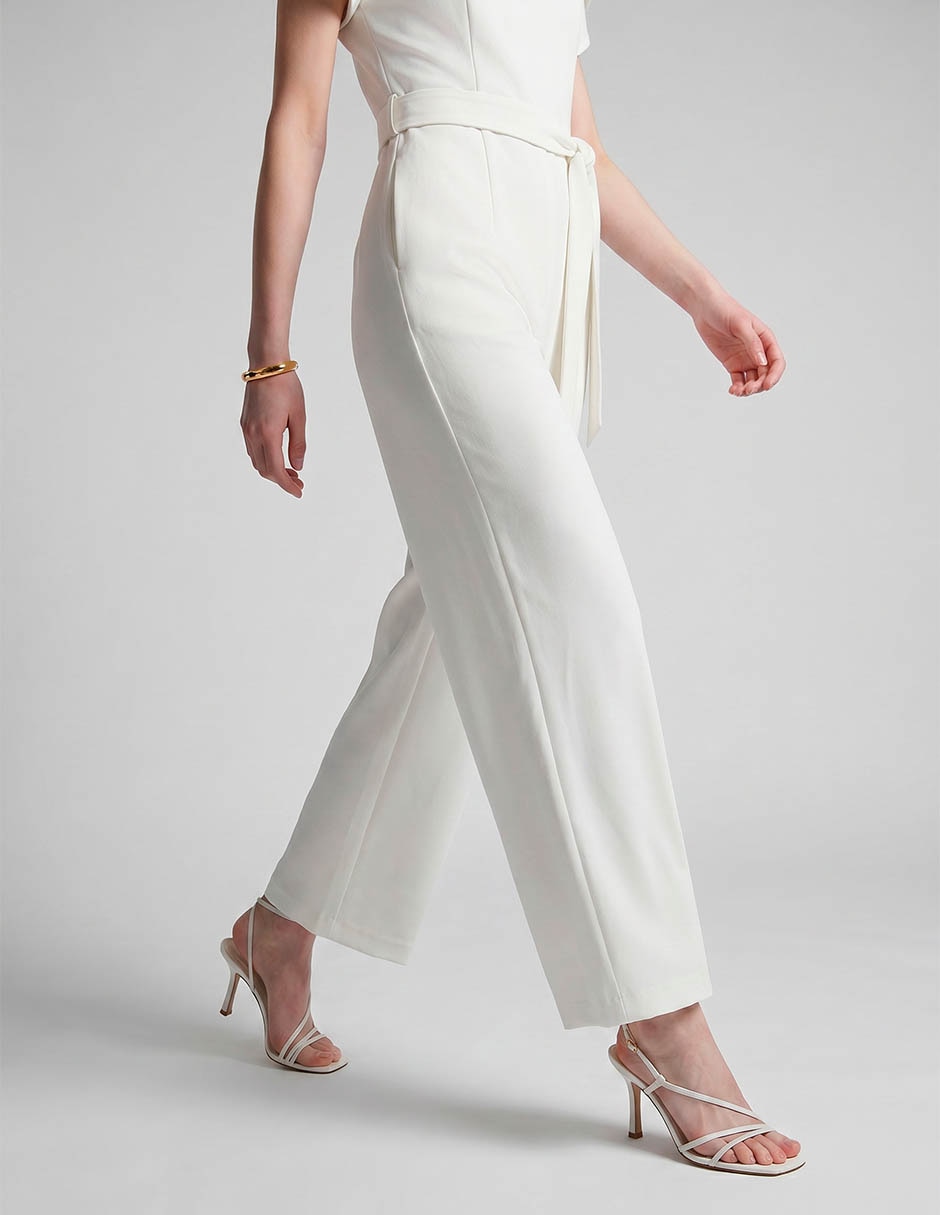 Jumpsuit Calvin Klein De Poliéster Casual Estampado Liso Para Mujer