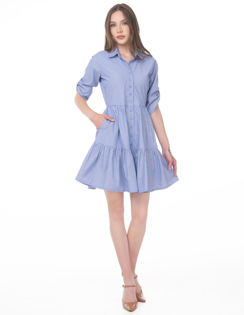 Vestido corto casual Sarah Bustani para mujer Vestido corto casual Sarah Bustani para mujer