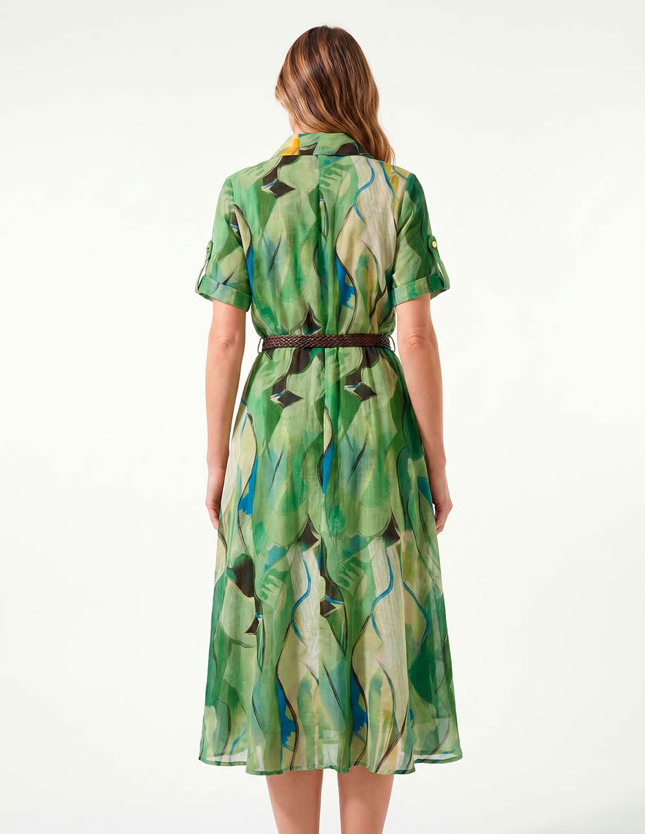 Vestido midi casual para mujer 2