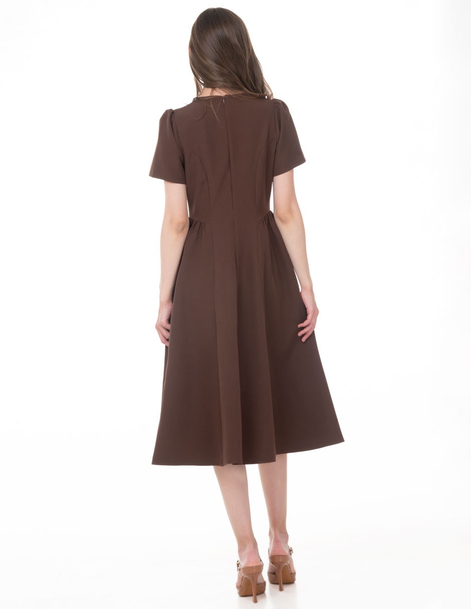 Vestido midi casual Sarah Bustani para mujer 2