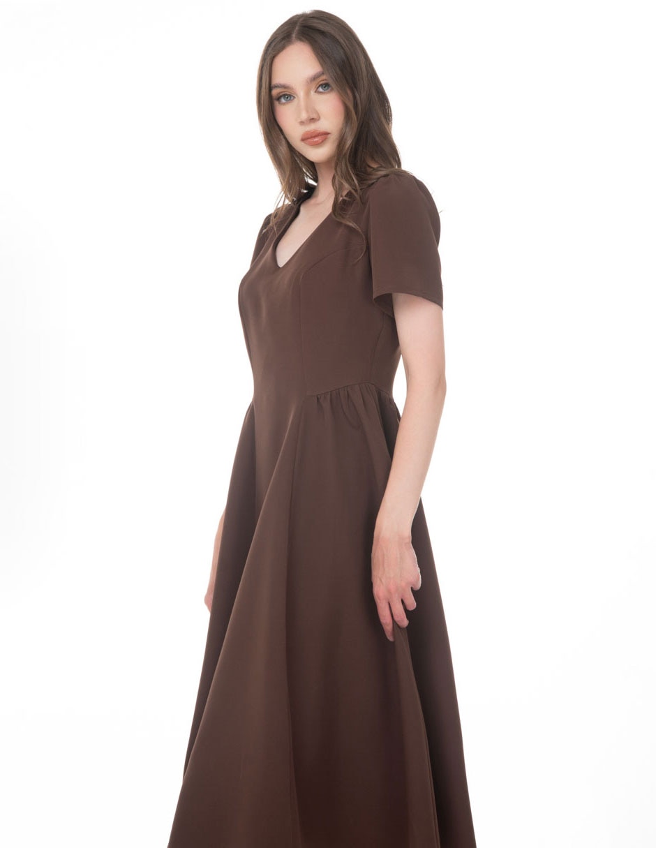 Vestido midi casual Sarah Bustani para mujer 3