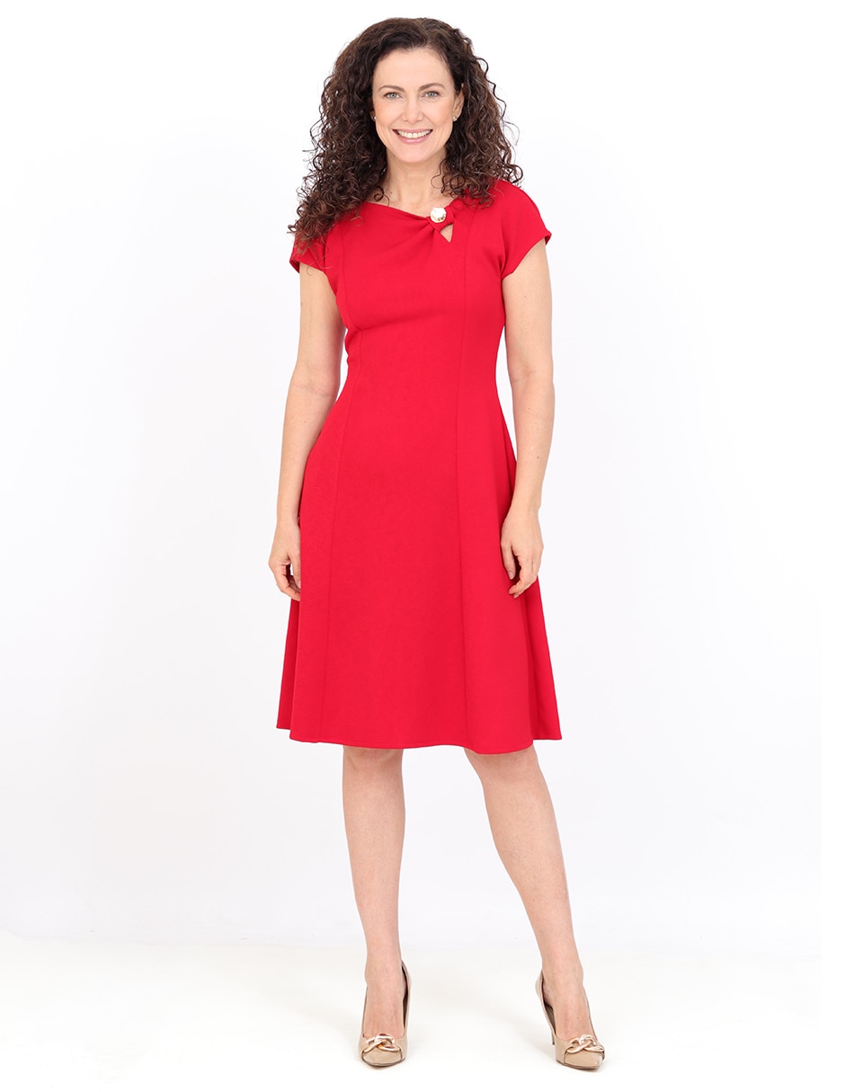 Vestido midi formal Rue De La Paix para mujer