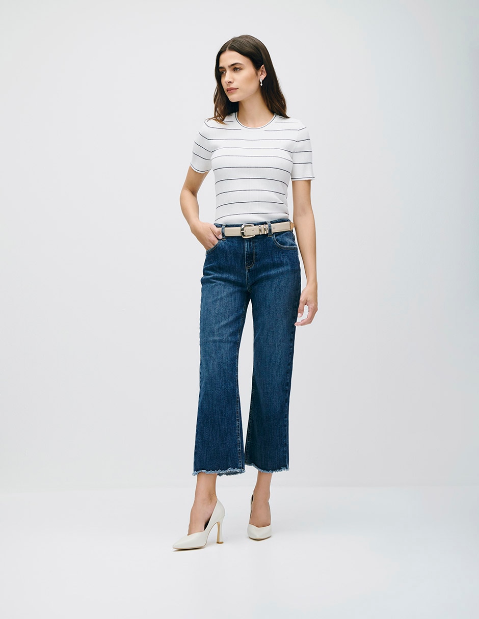 Blusa manga corta para mujer 2