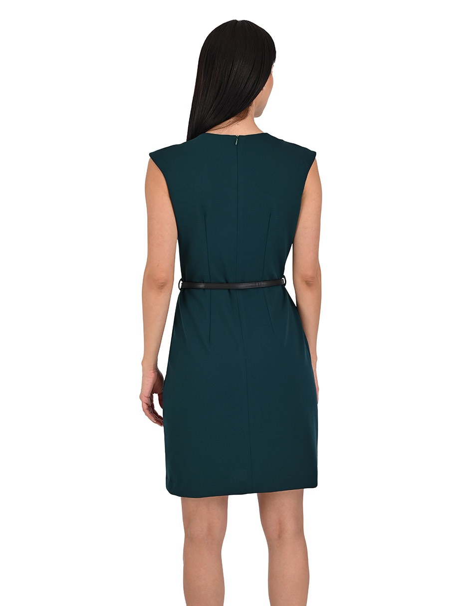 Vestido a la rodilla casual para mujer 2