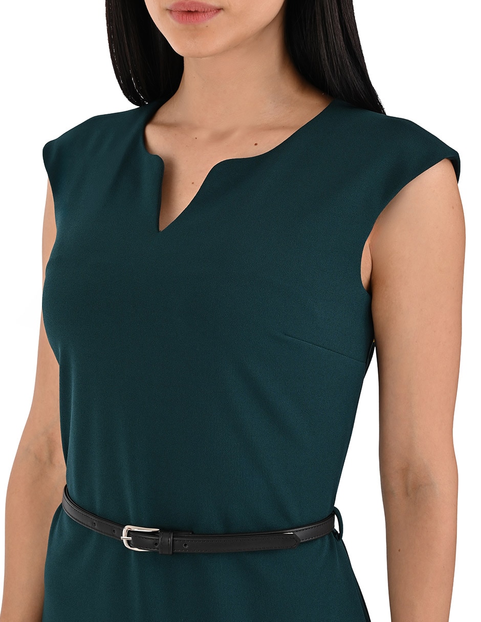 Vestido a la rodilla casual para mujer 4