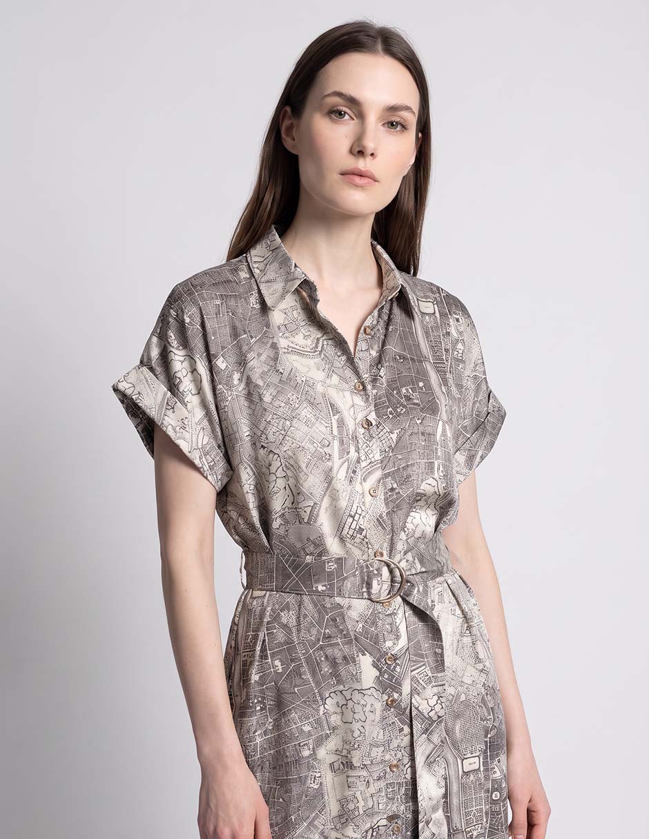 Vestido midi casual para mujer 3