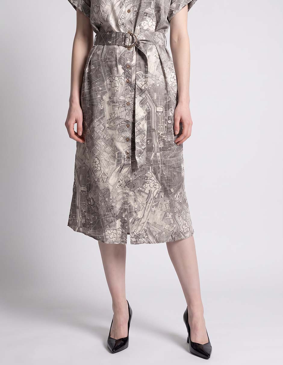 Vestido midi casual para mujer 2