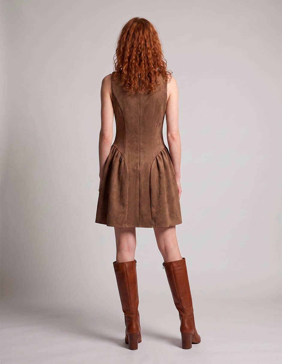 Vestido corto casual para mujer 2