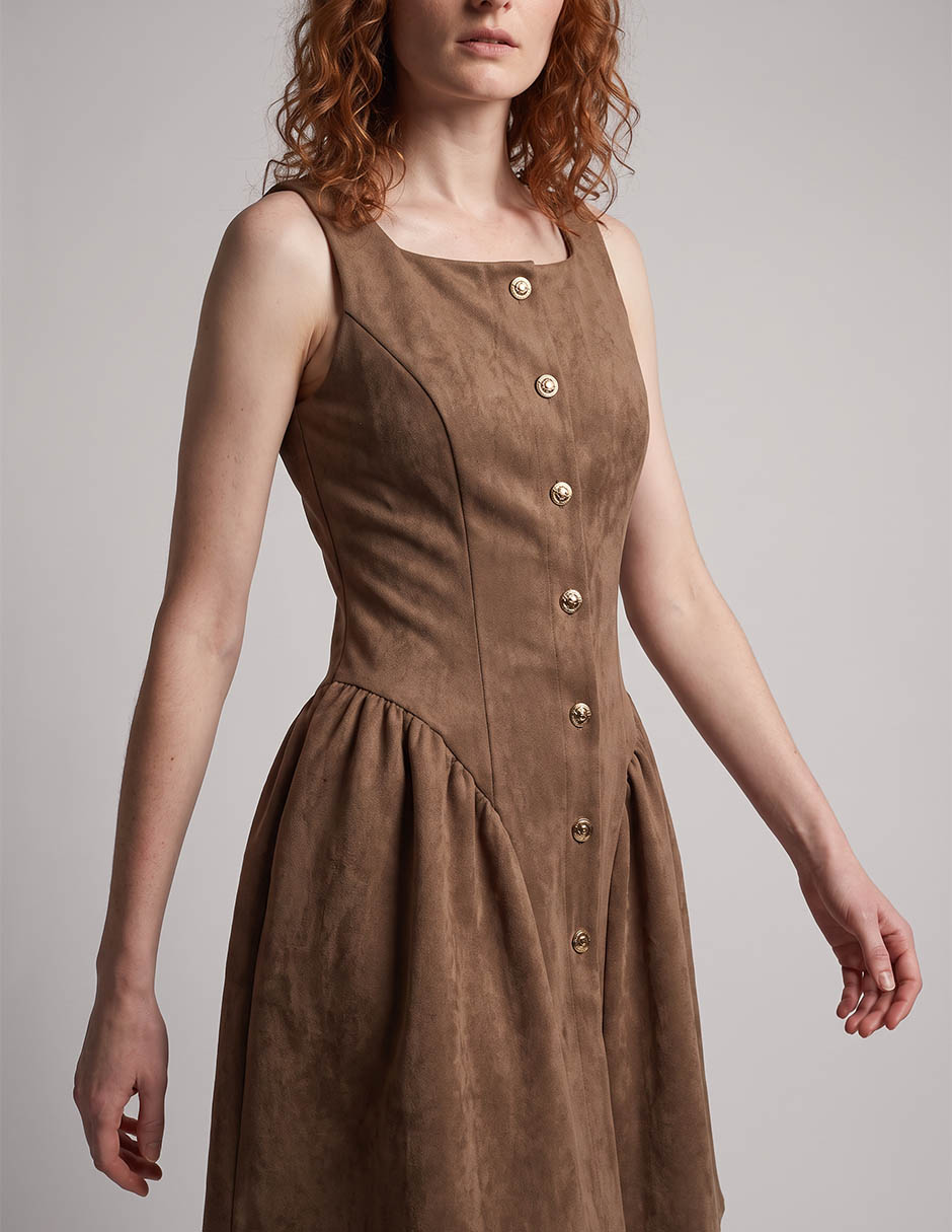 Vestido corto casual para mujer 4