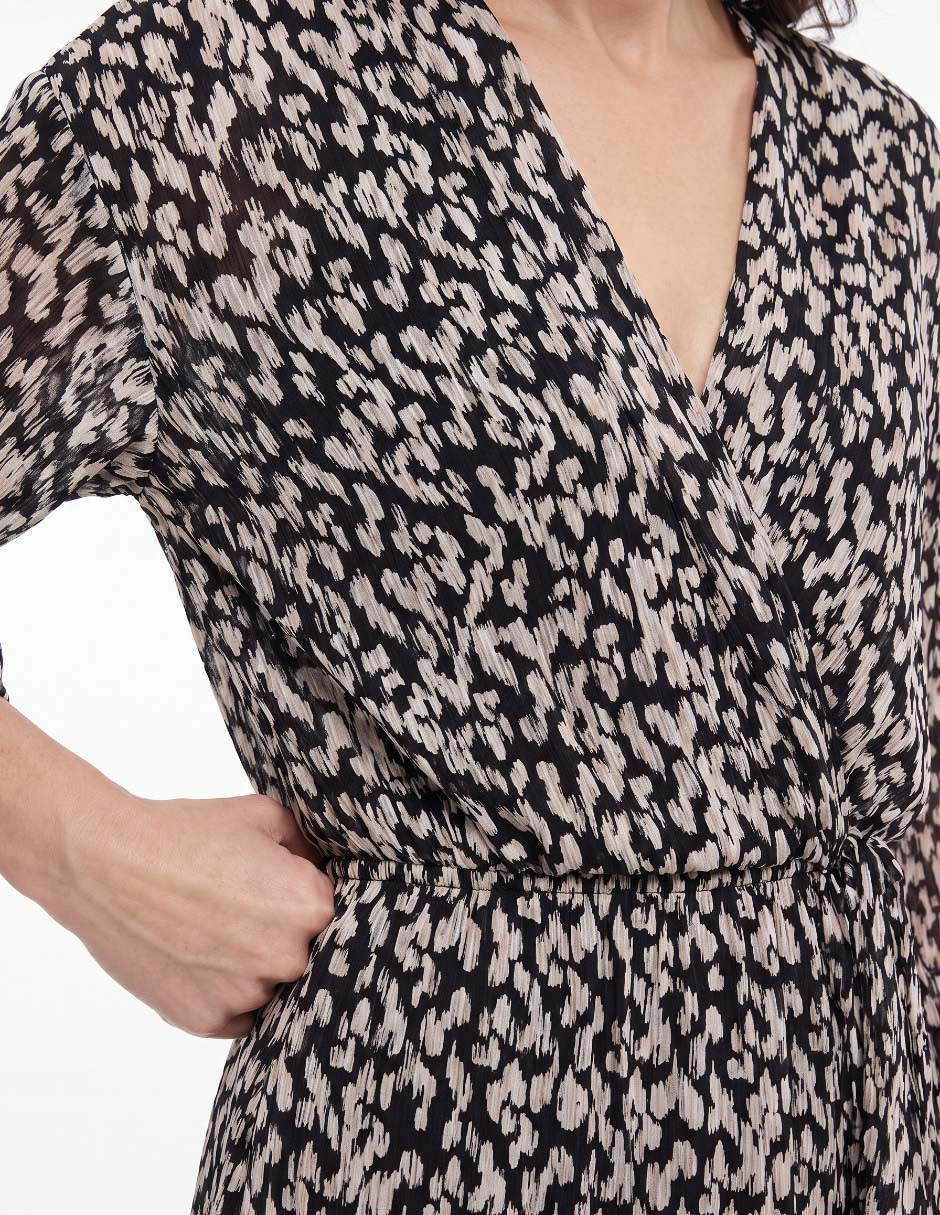 Vestido corto casual para mujer 4