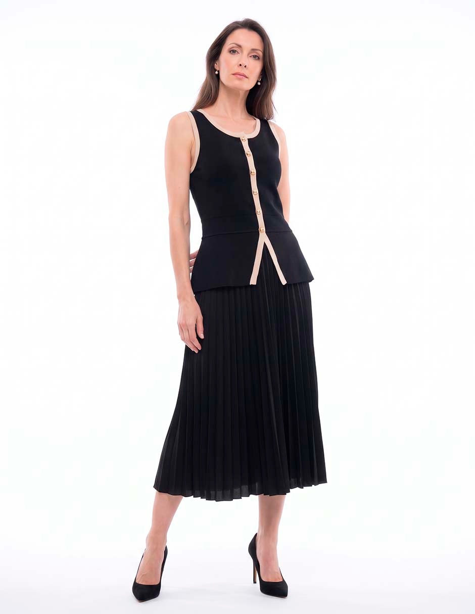 Vestido midi formal para mujer Vestido midi formal para mujer
