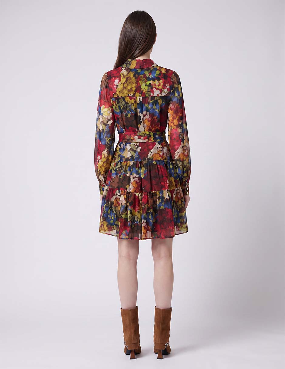 Vestido a la rodilla casual para mujer 4