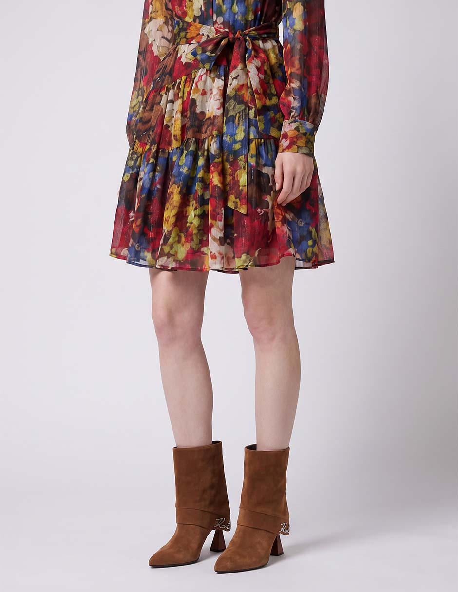 Vestido a la rodilla casual para mujer 2