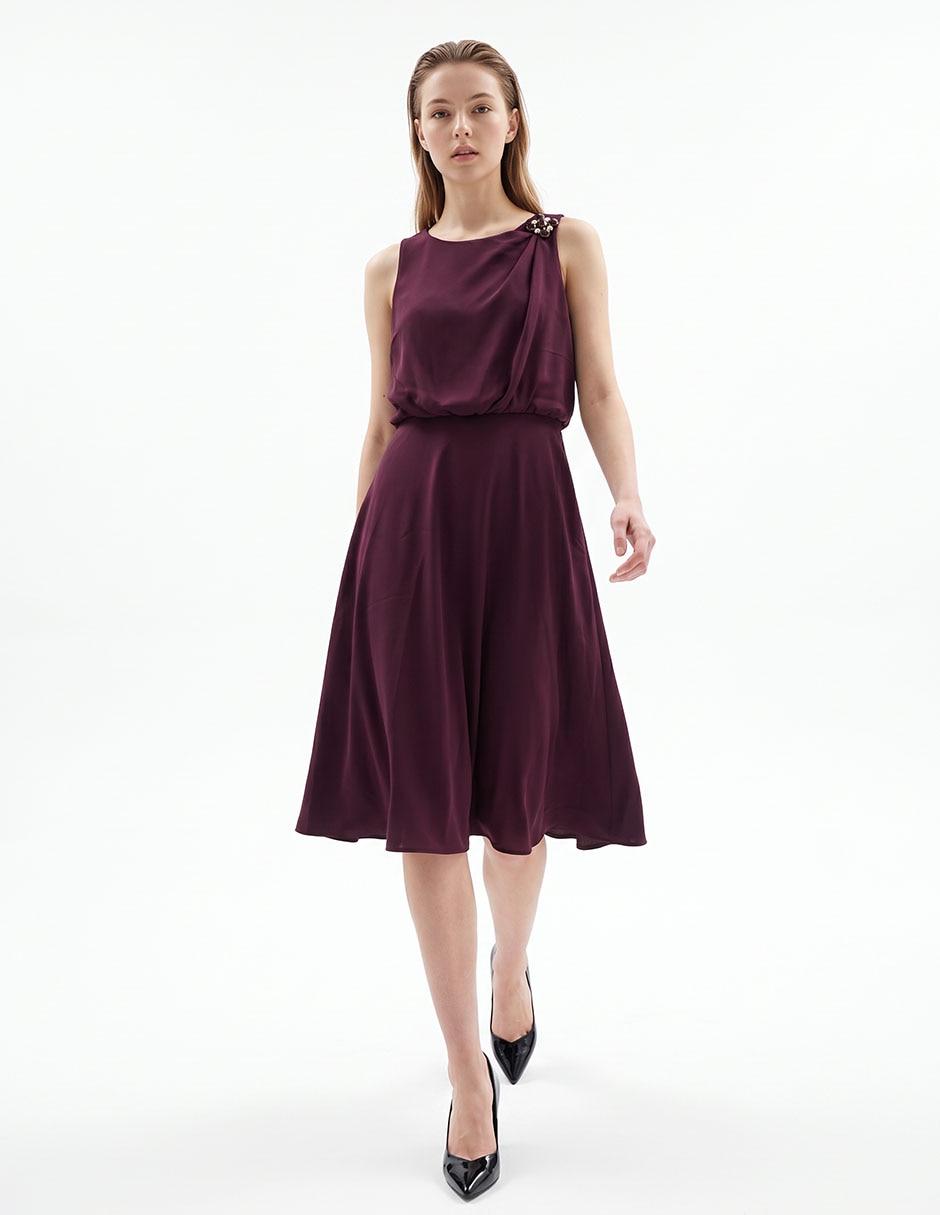 Vestido 3/4 casual karl lagerfeld para mujer