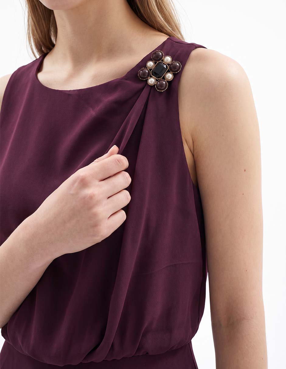 Vestido 3/4 casual karl lagerfeld para mujer