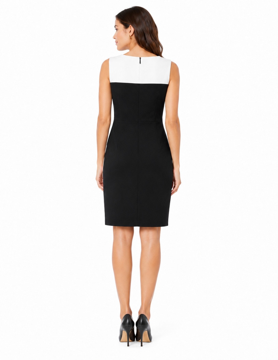 Vestido midi formal r de la p para mujer